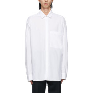 Fear Of God 'Easy' White Cotton Collared Shirt Size 48